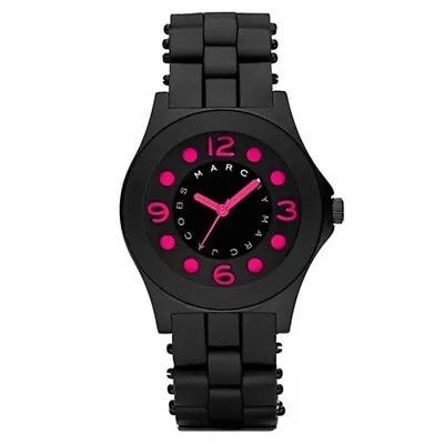 Marc By Marc Jacobs MBM2530 Marc Mode Pelly Silicon Strap Womens Watch • $156.99