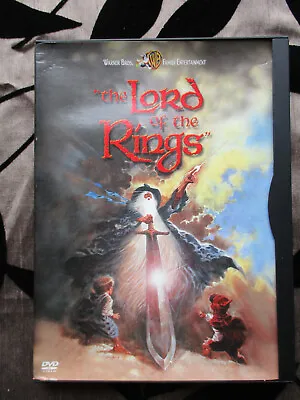 The Lord Of The Rings 1978 Animation Film 2001 Warner Bros Dvd Region 2 Uk Pal • £10