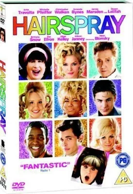 Hairspray (DVD) Jerry Stiller Allison Janney Ric Ocasek John Travolta Zac Efron • £3.60