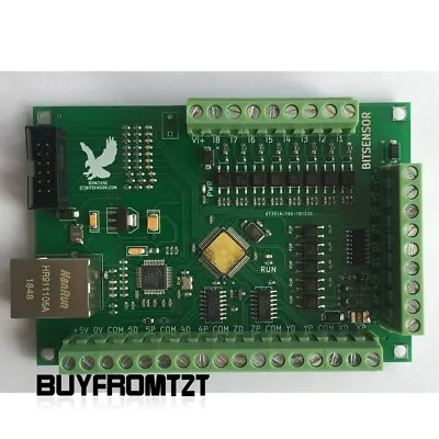 5-Axis Ethernet Motion Card Mach3 Breakout Board CNC Controller Board For CNC • $58.90