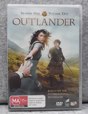 OUTLANDER Season 1 Volume 1 TV Series 3 Disc DVD Set Region 2 4 5 PAL Free Post • $8