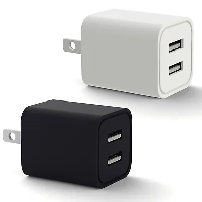 Cell Phone Fast Charger US Wall Plug Travel Dual USB Port Power Adapter Charging • $6.99