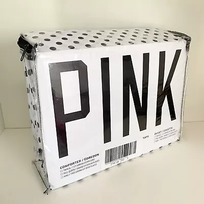 PINK Victoria’s Secret Polka Dot Sheet Set 100% Cotton • $60