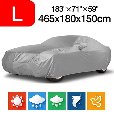 Large Full Car Cover Outdoor Sun Protection Sedan For Mercedes-Benz C Class SL • $28.59