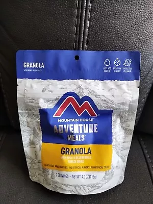 Mountain House Granola W/Blueberries 2-Serving Breakfast Freeze Dried Camp Food! • $11.95