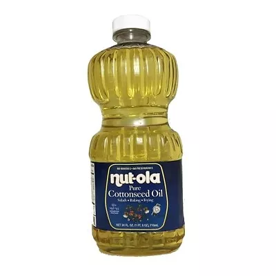 Nut Ola Cottonseed Cooking Oil 24 Oz - Kosher For Passover • $7.99