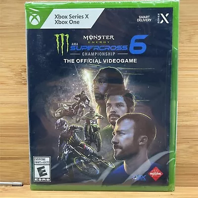 Monster Energy Supercross 6  Xbox One  Xbox Series X New Sealed • $25.10