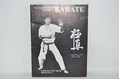 $49.99 • Buy US Kyokushin Oyama’s Karate Official Text Book Basics #1 By Saiko Oyama 1981