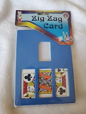 ZIG ZAG CARD SAWING A REAL CARD IN THIRDS EASY AMAZING MAGIC TRICK Funtime Magic • $3.47