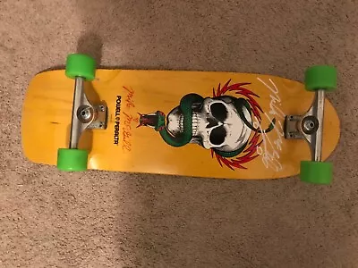 Powell Peralta Mike McGill Independent 169 Yellow Autographed Hand Signed 2018 • $270