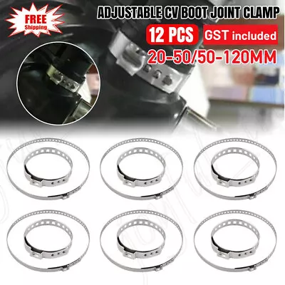 CV Boot Clips Boot Clamps Fastener Pliers Tool 12 PCS CV Joint Kit Stainless AU • $9.99