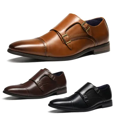 Men's Dress Shoes Formal Slip On Comfort Oxford Shoes Wedding Shoes • $30.99