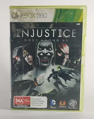 Injustice Gods Among Us On XBox 360 • $7