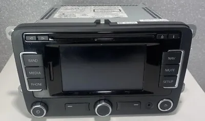 2012-2018 VW PASSAT JETTA RNS 315 Radio Navigation SAT  AM-FM-XM CD GPS OEM    • $75