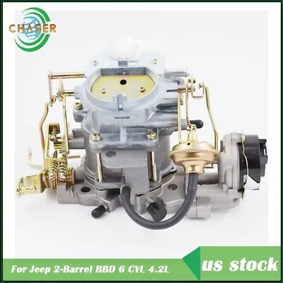 2-Barrel Carburetor Carb For Jeep Wrangler BBD 6 CYL.Engine 4.2 L 258 CU • $66.05