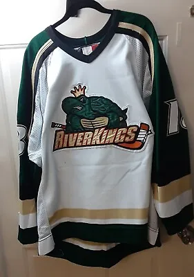 Gameworn 2005-06 Memphis Riverkings Jersey Ryan Watson CHL Sp Sz 56 • $275