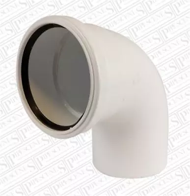 £9.69 • Buy Soil Pipe 110mm Elbow Bend Single Socket - White Male To Female