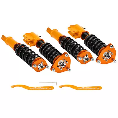 Coilover Spring Strut Set For Mitsubishi Lancer EVO 7 8 9 2001-2007 Adj Height • $285