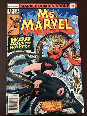 Ms Marvel 16 (Marvel 1978) FN/VF 1st Mystique In Cameo Raven Darkholm • $59.99