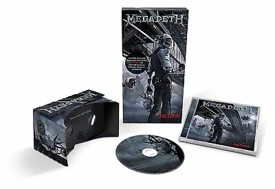 Megadeth Dystopia Limited Edition Set (CD Virtual Reality Goggles)NEW Display • £18.99