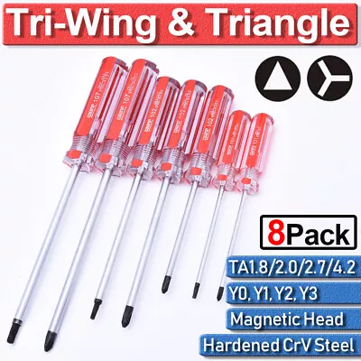 $6.74 • Buy Precision ​Magnetic Head Screwdriver Bit Tri-Wing Triangle Security Wrench Tool
