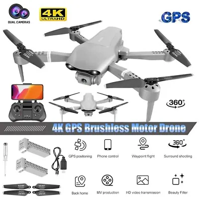 4DRC F3 GPS Drone With 4K HD Camera WIFI FPV RC Foldable Quadcopter Toy • $106.90