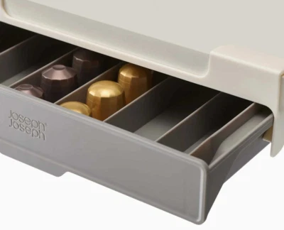 $24.95 • Buy NEW Joseph Joseph 851667 CupboardStore Coffee Capsule Drawer
