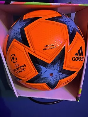 Uefa Champions League Official Match Ball Winter Power Orange • $0.99