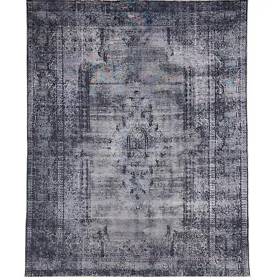 Handmade (7'4  X 10'2 ) Purple Vintage Afghan Oriental Wool Area Rug • $1083.75