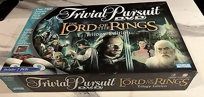 Lord Of The Rings Trivial Pursuit DVD Trilogy Edition Board Game - 100% Complete • £12.99