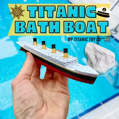 Titanic Bath Boat And Pool Toy Titanic Model Titanic Toy For Kids Toy Boat • $20.22