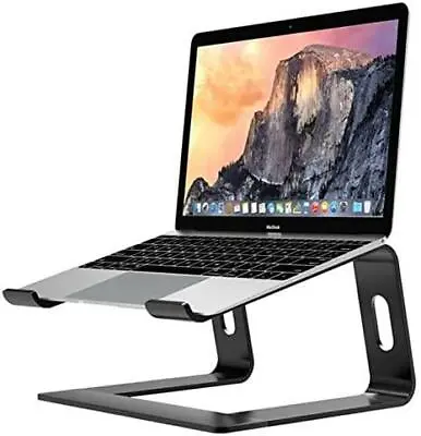 Easy Assemble Metal Laptop Stand With Anti-Slip Pads Compatible To All Laptops. • £14.99
