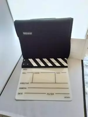 Illuminated SLATE Clapper Clap Board Battery Powered Battery TV Film Production • $249.99