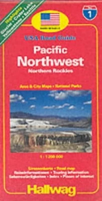 £6.99 • Buy Pacific North West 2011 (USA Road Guides) Sheet Map, Folded Book The Cheap Fast