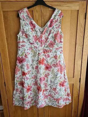 £9.99 • Buy Womens Pretty Summer Dress By Rocha John Rocha. Size 16
