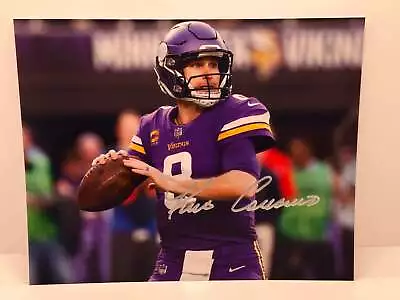 Kirk Cousins Vikings Signed Autographed Photo Authentic 8x10 • $80