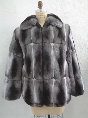 Brand New Ranch Empress Chinchilla Fur Jacket Coat Men Man Size All • $7158.25