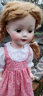 Perfect Condition Vintage Dill Walking(doll Industries London)doll 23.5 Inches • £38