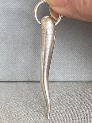 £99 • Buy Stunning  Vintage Pomellato Sterling Silver 925 Horn Of Plenty Pendant