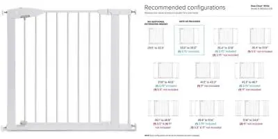 Munchkin Easy Close Metal Baby Gate White Model MK0002-012 White  • $110.50