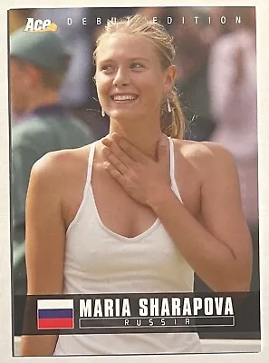 2005 Maria Sharapova #01 Rookie Rc Ace Authentic Debut Edition • $1.99