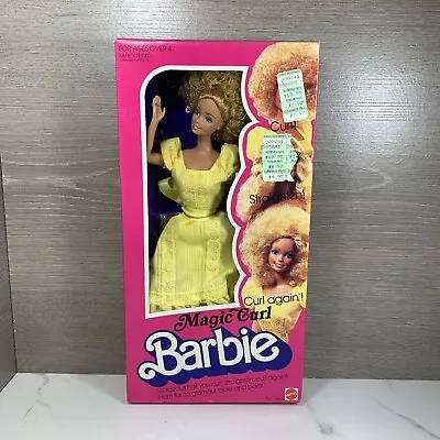 Mattel Magic Curl Barbie 3856 Vintage 1981 Nrfb • $124.99