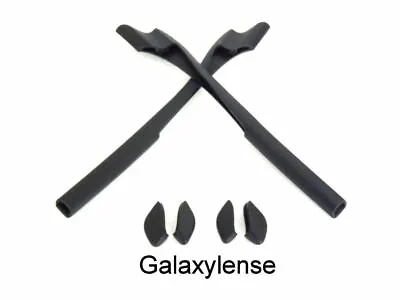 $5.45 • Buy Galaxy Ear Socks & Nose Pads Rubber Kits For Oakley Half Jacket 2.0/2.0 XL Black