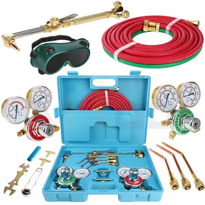 Gas Welding Cutting Kit Oxygen Acetylene Oxygen Torch Brazing Kit • $108.95