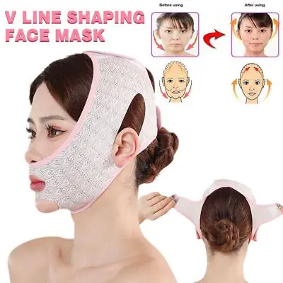 $3.86 • Buy Beauty Face Sculpting Sleep Mask Facial  V-Line Lifting Mask Slimming Strap 2023