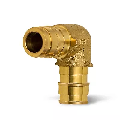 3/4 Inch 90 Degree Elbow Pex Fitting 3/4  Expansion Pex A Elbow Brass No Lead • $6.69