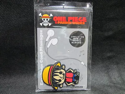 ONE PIECE. Monkey D. Luffy. Earphone Cord Manager. NIP • $12.65