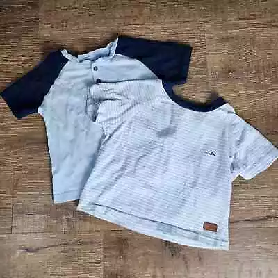 Designer 7 For All Mankind Toddler Short Sleeve Shirt Bundle | Boys 2T • $29