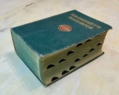 Machinery's Handbook 14th Edition 1953 Reference Machinist Engineer Draftsman • $19.99