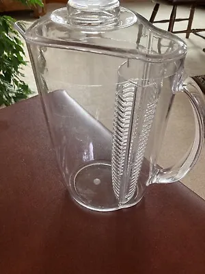 Tea & Fruit Infusion Pitcher W/ Core Rod - 3 QT Water Pitcher Infuser • $9.95